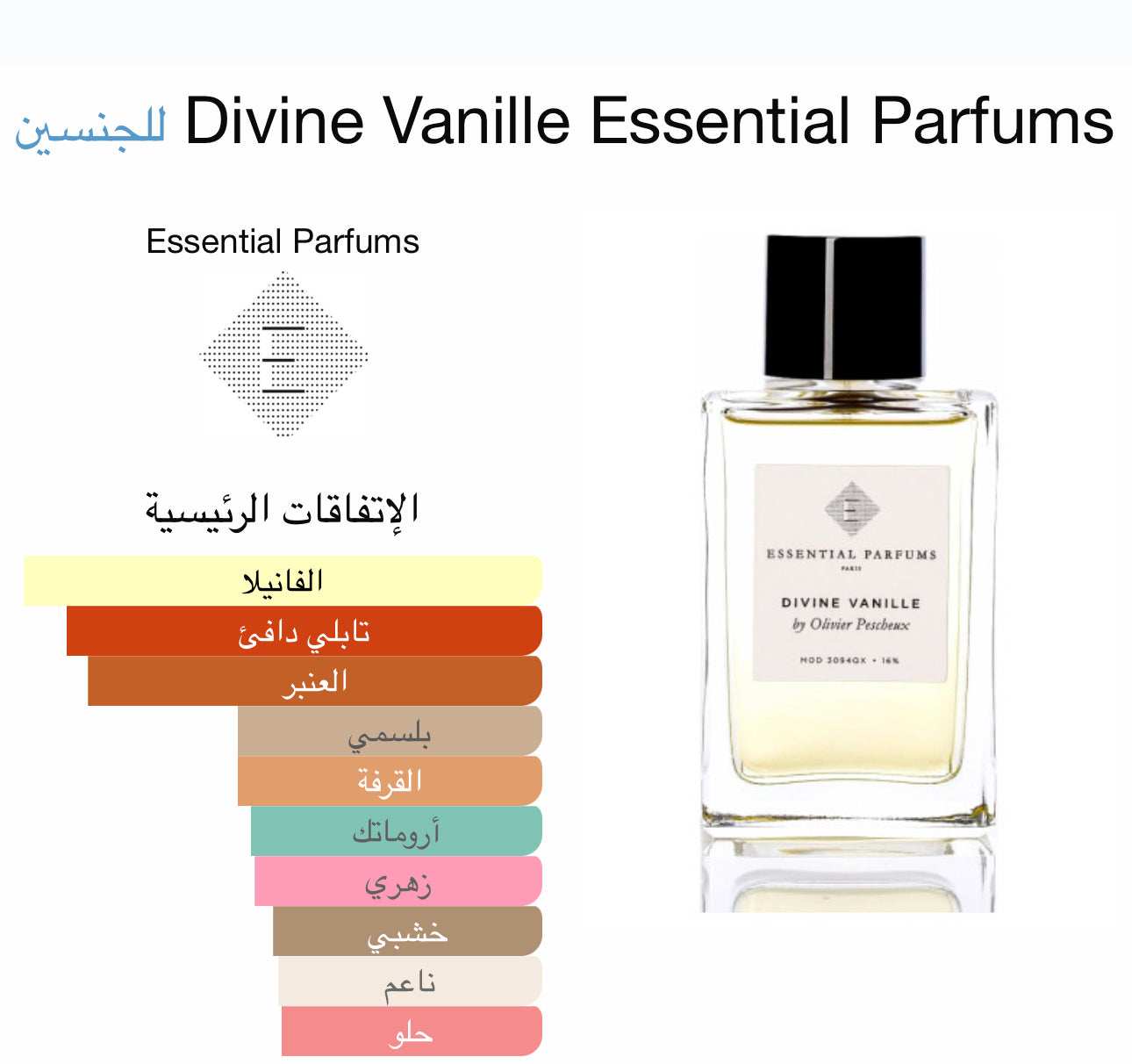 Our creation of Divine Vanille